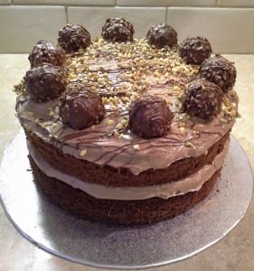 Ferrero Rocher Cake